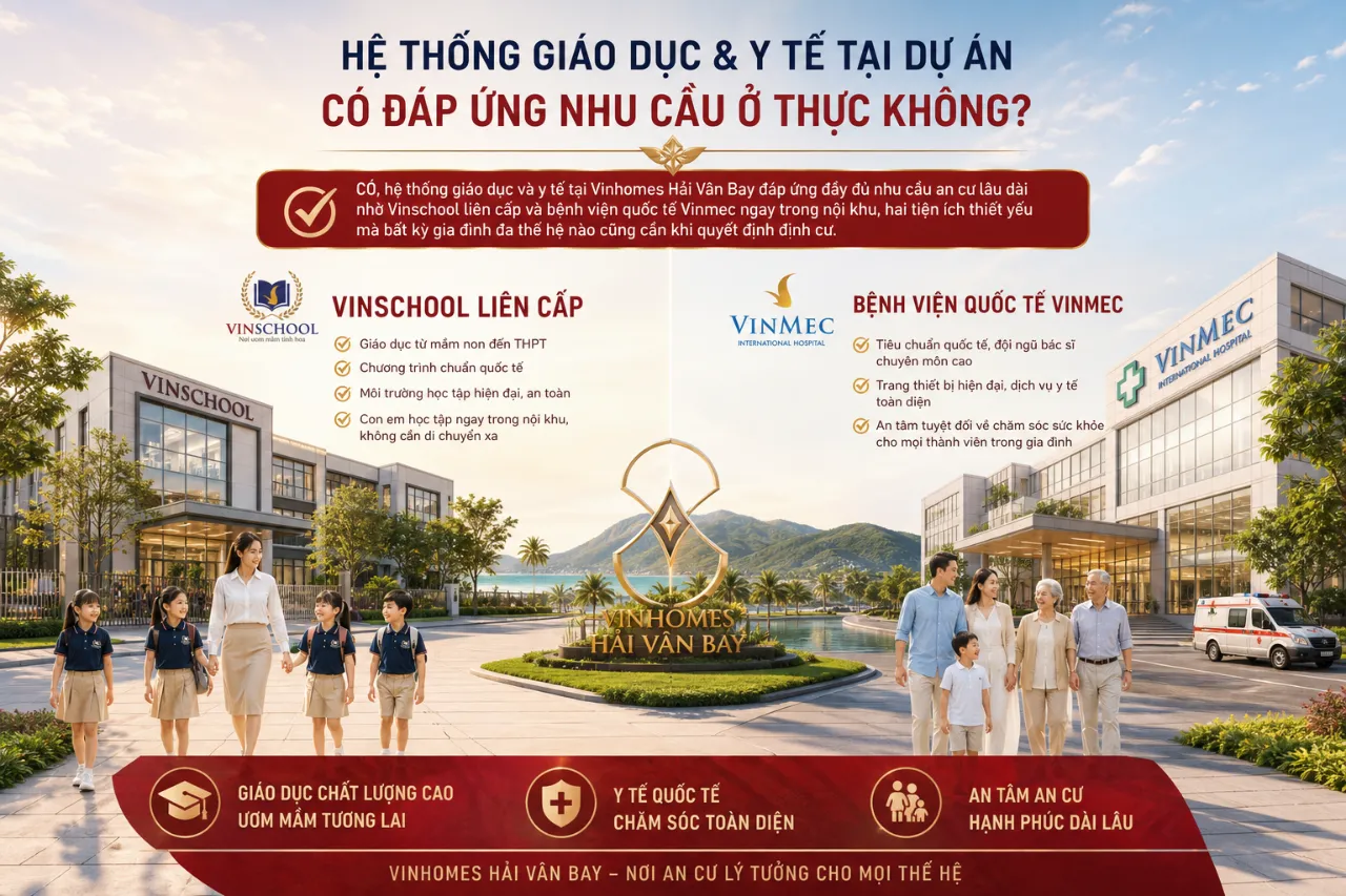 Hệ Thống Giáo Dục và Y Tế Tại Dự Án Có Đáp Ứng Nhu Cầu Ở Thực Không?